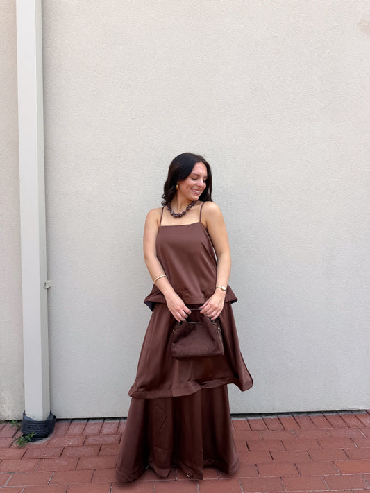 Mocha Muse Dress