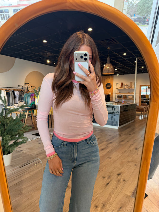 Avery Top - Pink