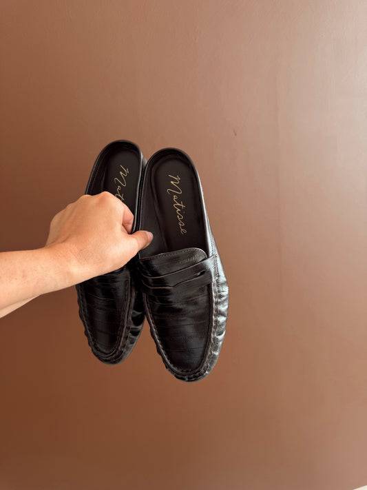 Porta Penny Loafer Mule