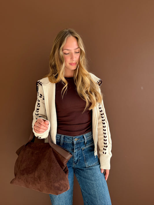 Willa Zip-up Cardigan