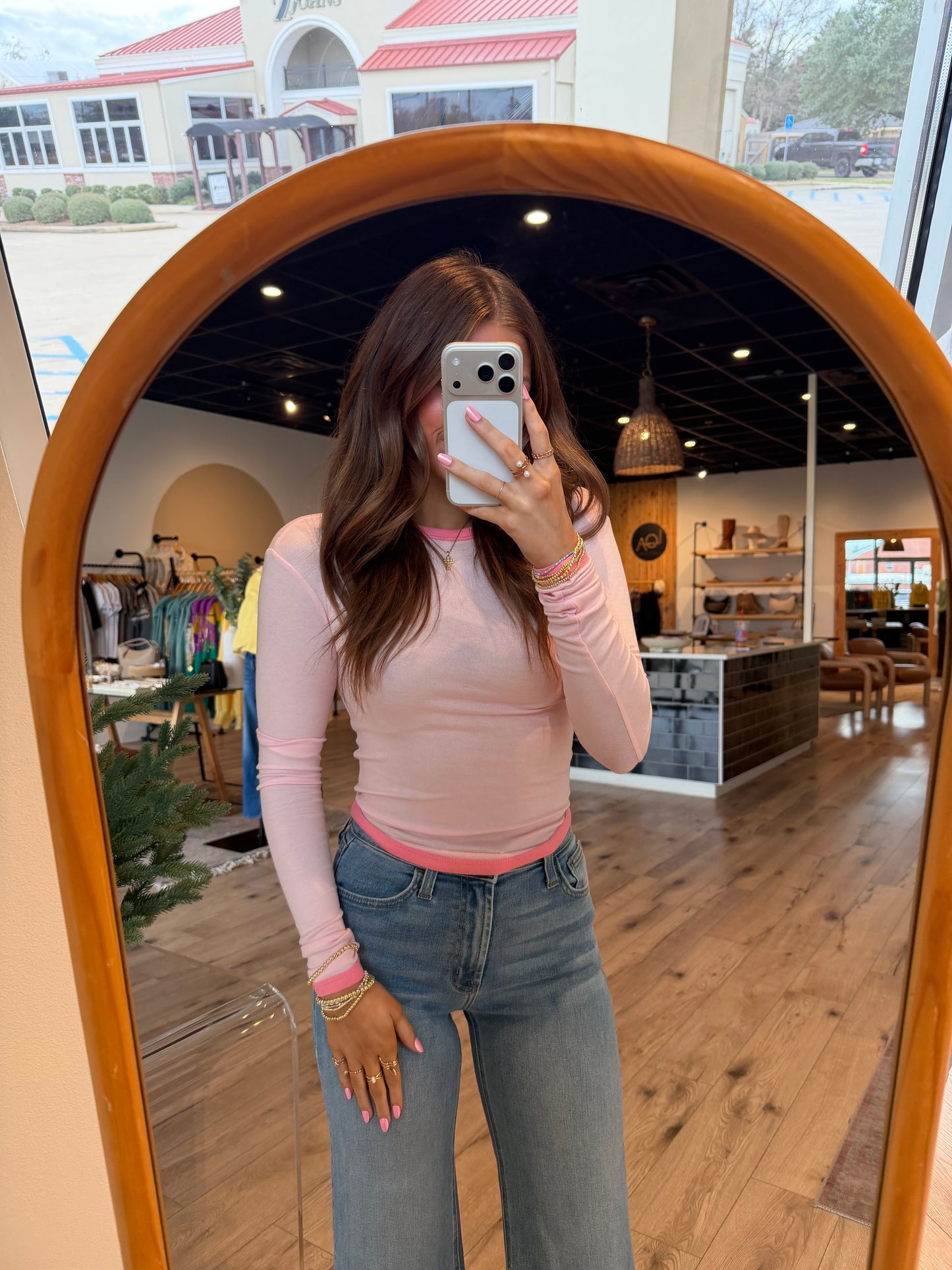 Avery Top - Pink