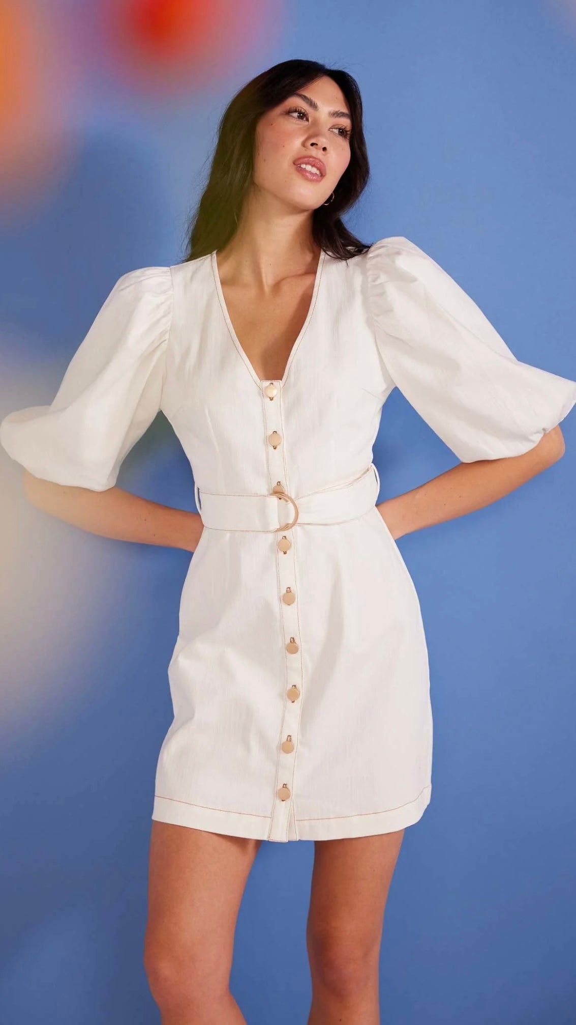 Hazel Puff Sleeve Mini