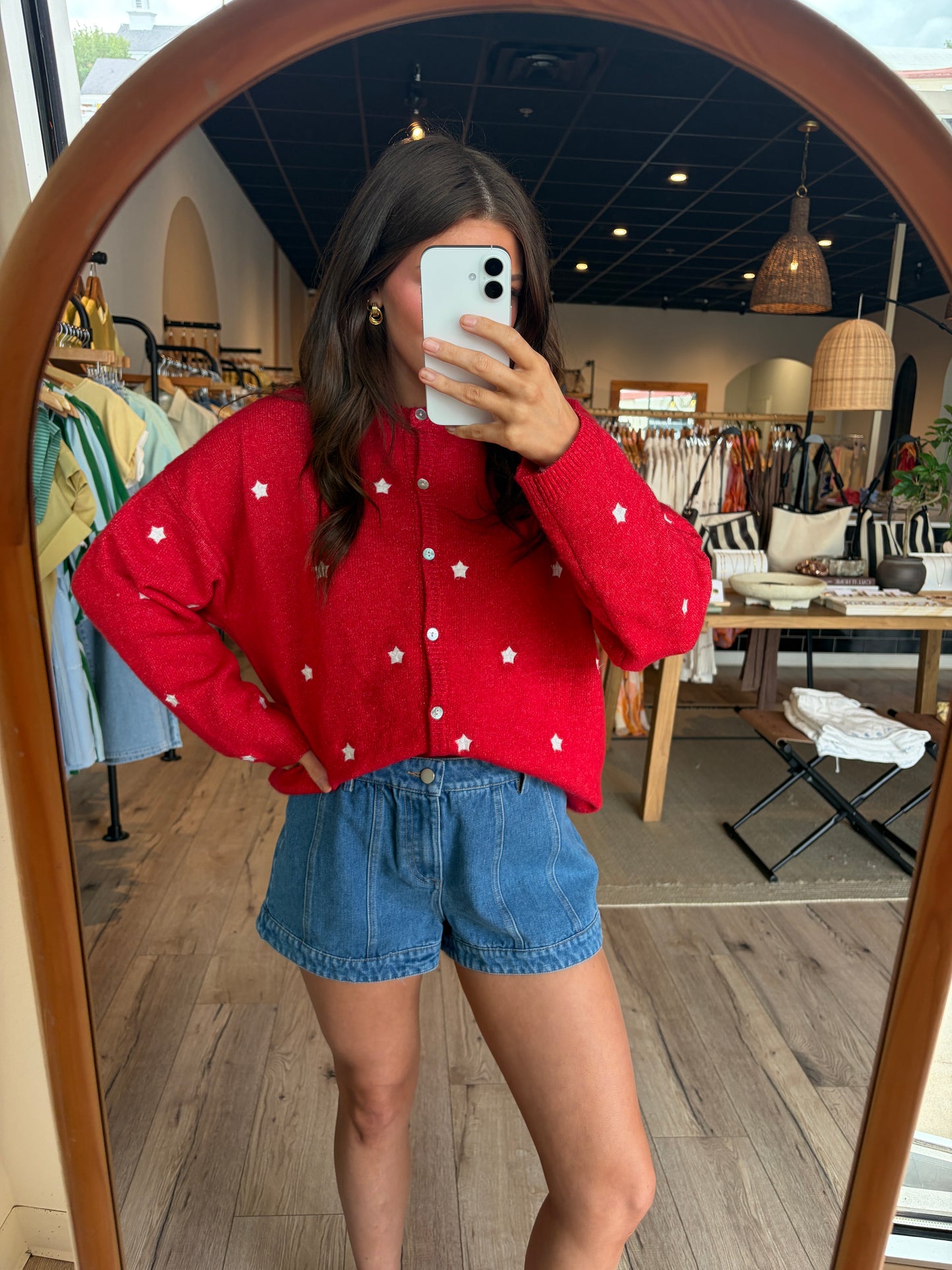 Patriot Denim Shorts