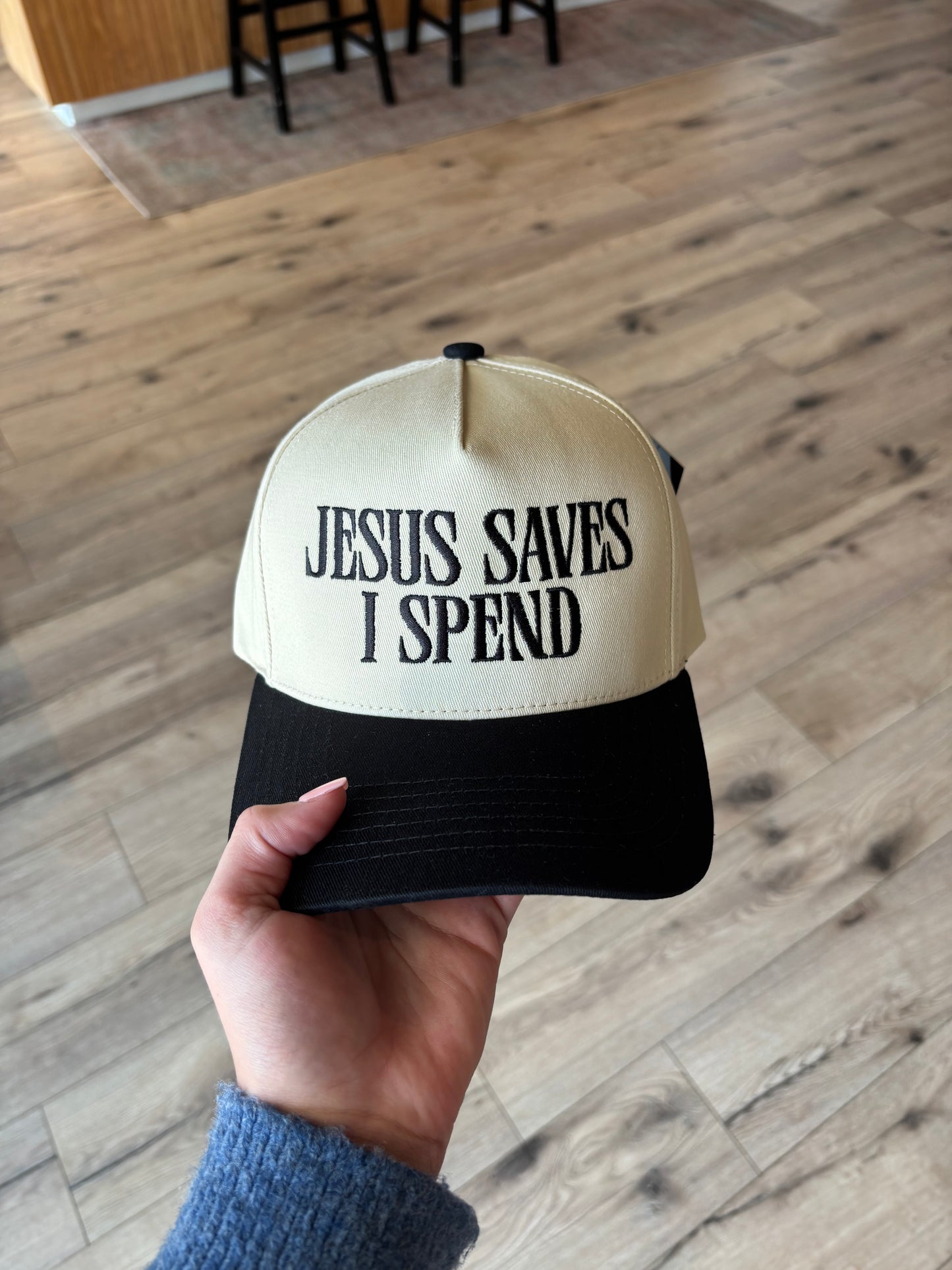 Jesus Saves, I Spend Hat