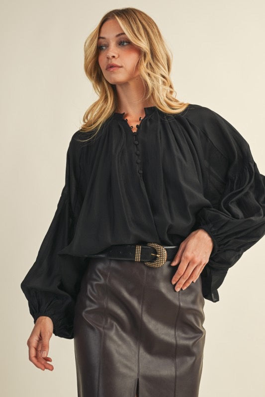 Lucky One Top- Black