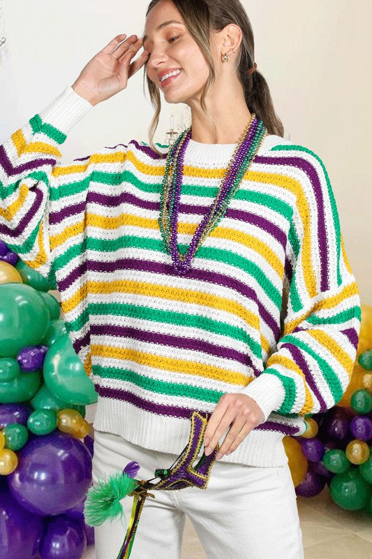 Mardi Pardi Sweater