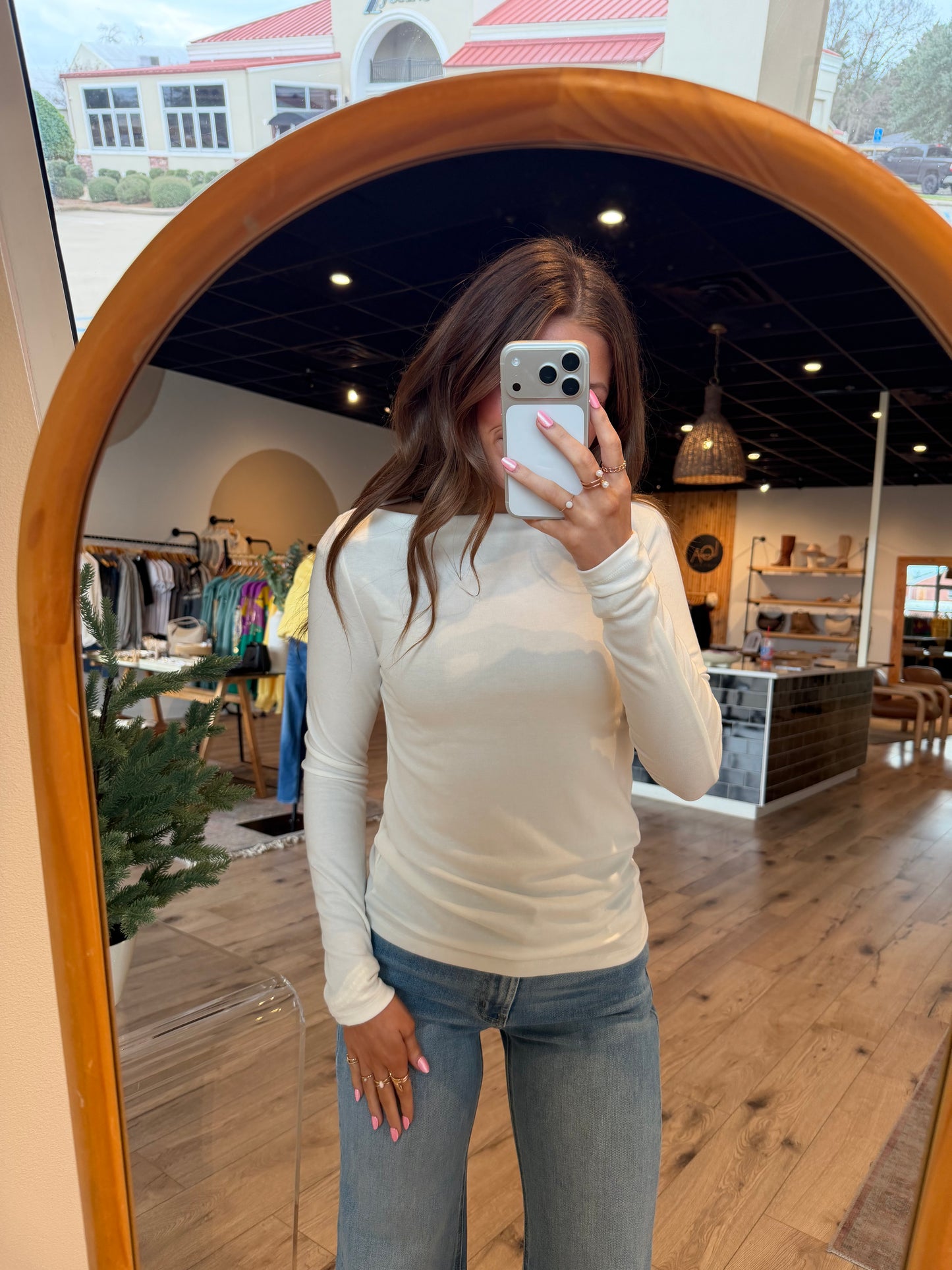 Becca Top - Off White