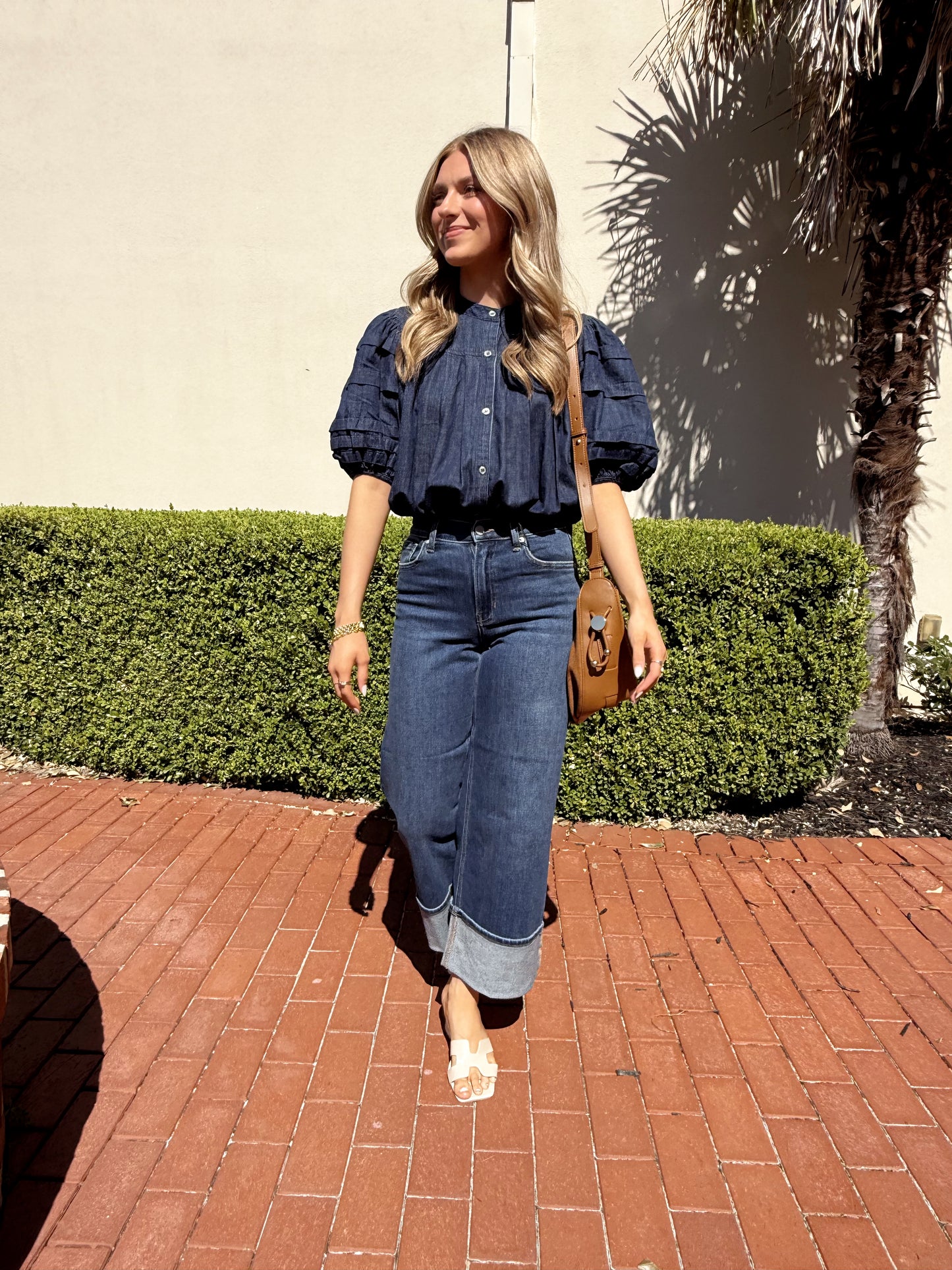 Cuffed Season Denim - Dark Wash