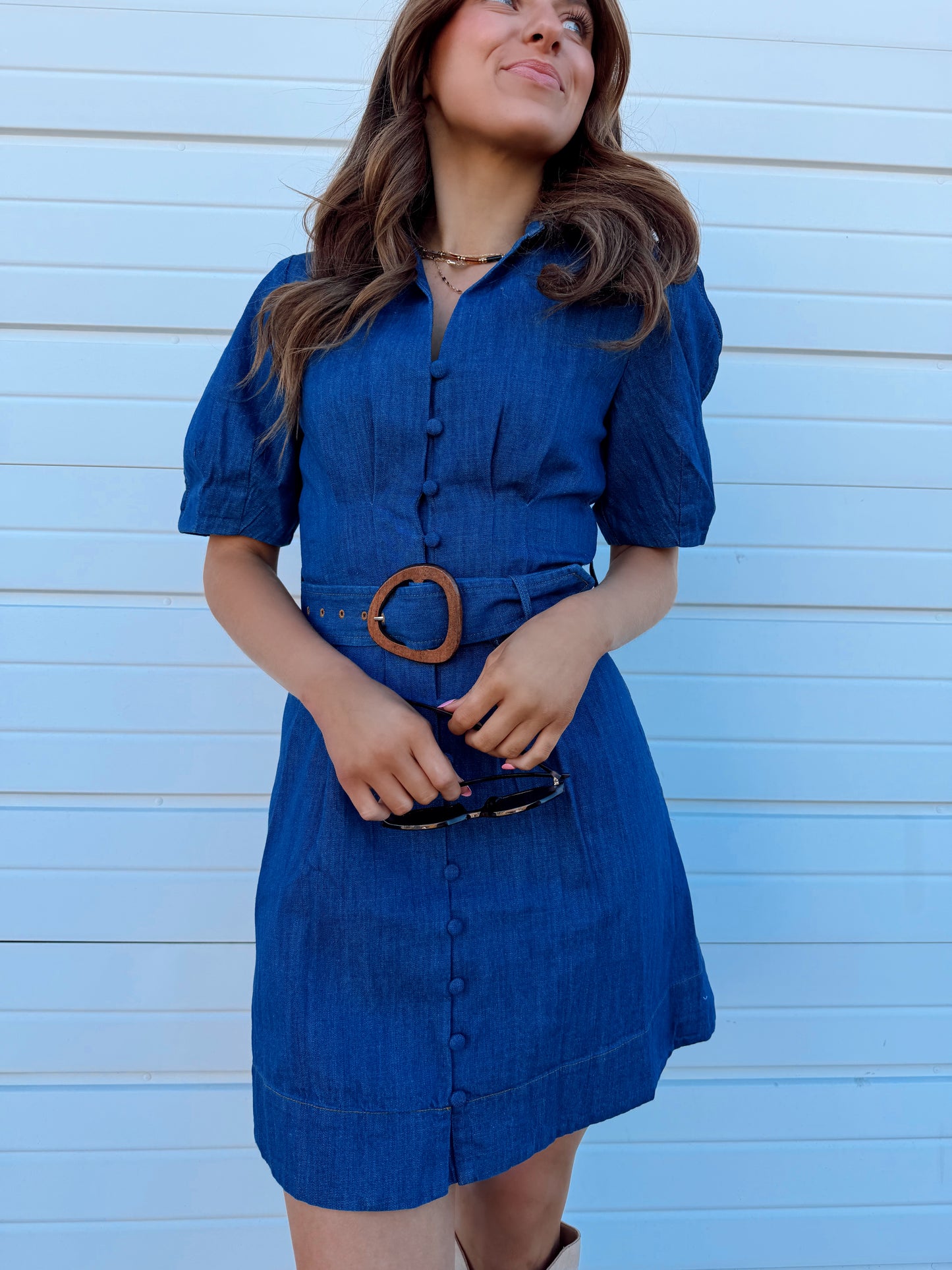 Delaney Denim Dress