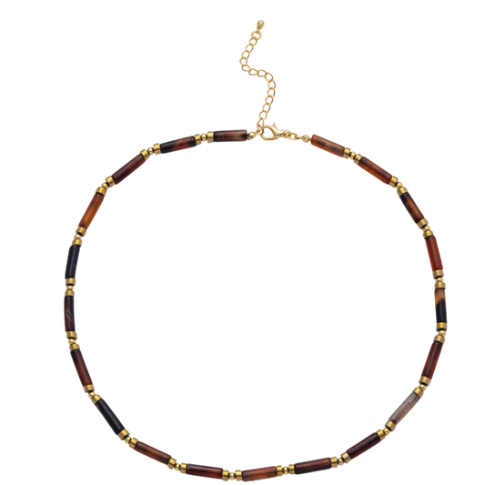 The Driftwood Beaded Necklace