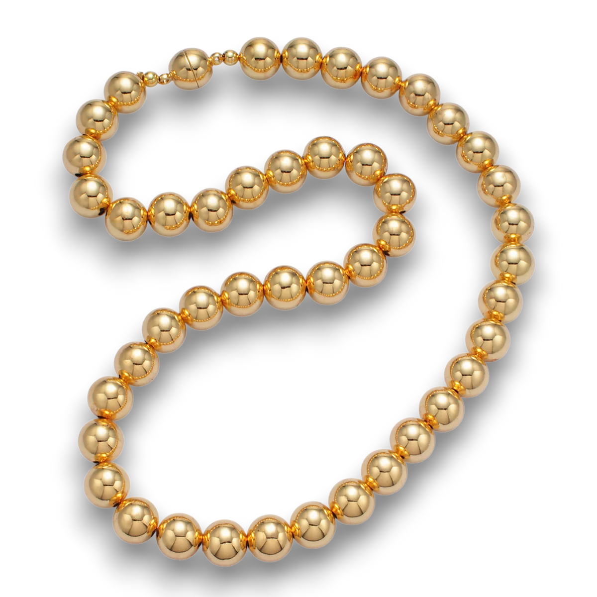 The Isla Gold Bead Necklace