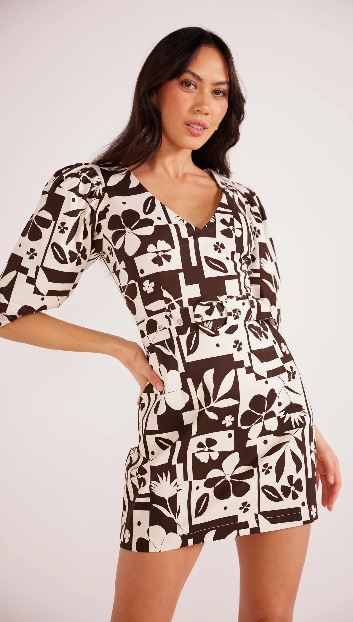 Joan Puff Sleeve Dress
