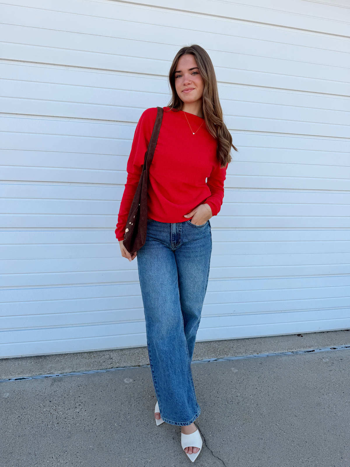 Candy Apple Sweater