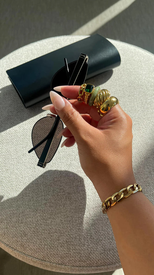 Chain Link Stacker Ring