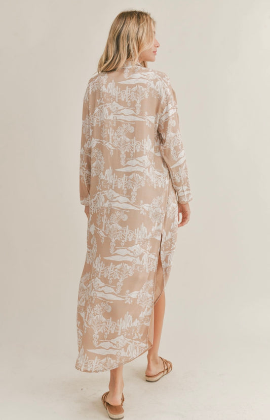 Desert Vibes Shirt Dress
