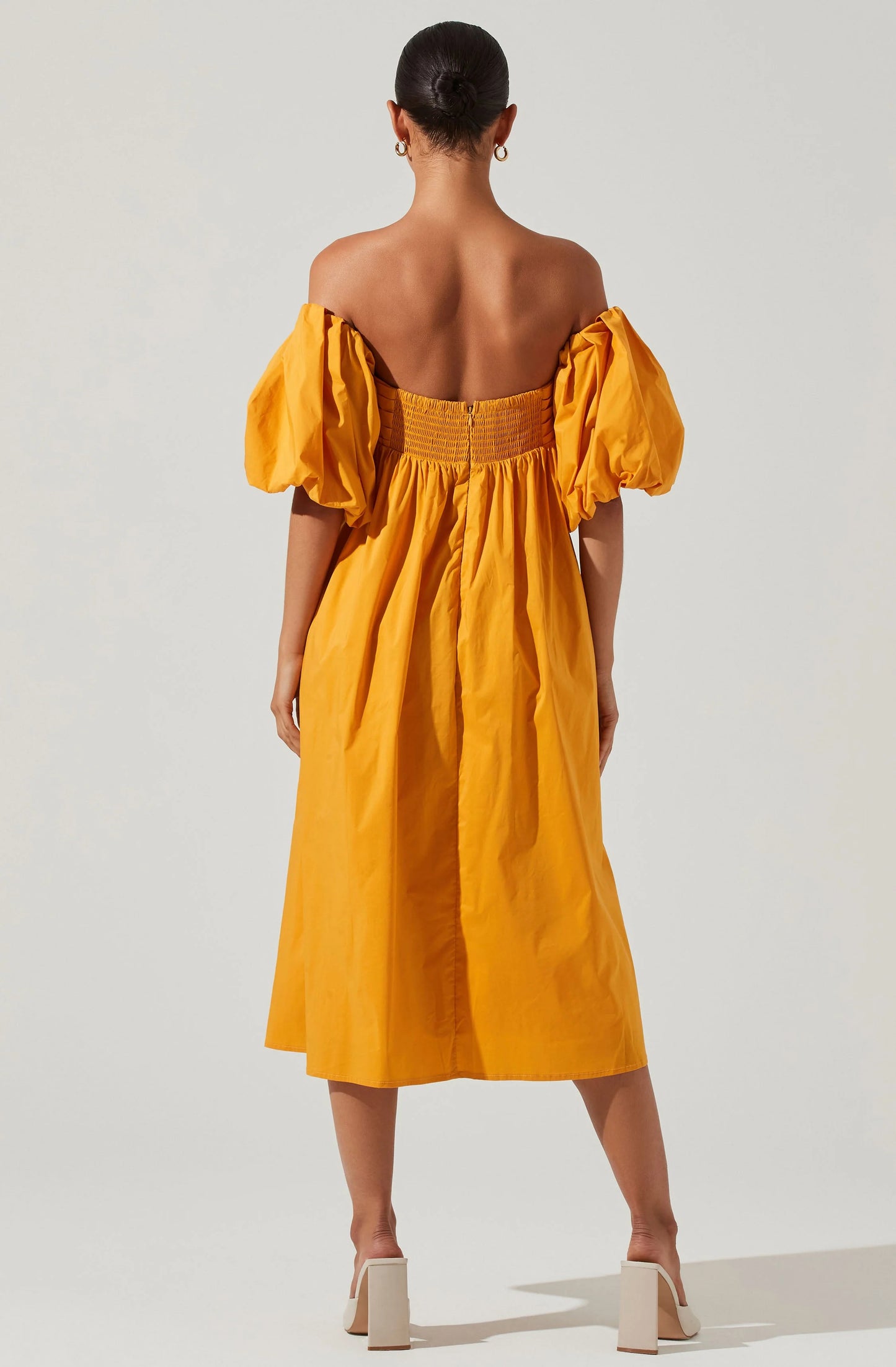 Something In Orange Dress