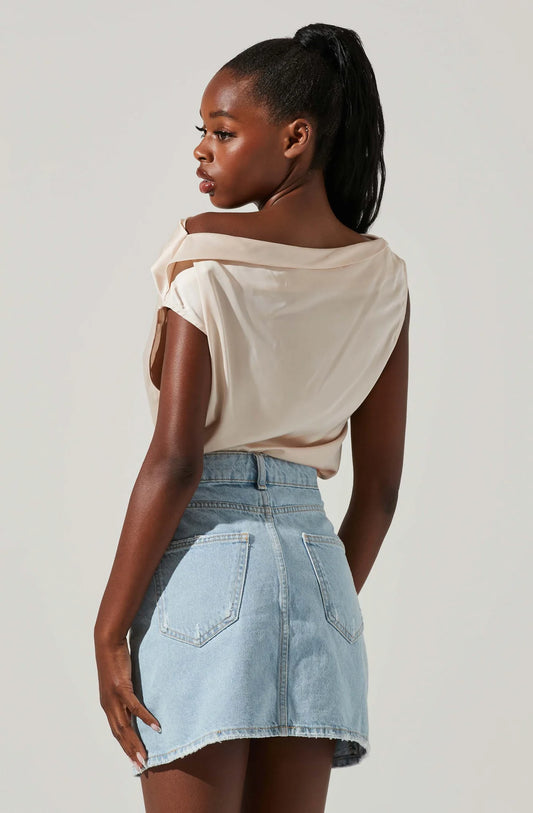 Ceres Satin Top