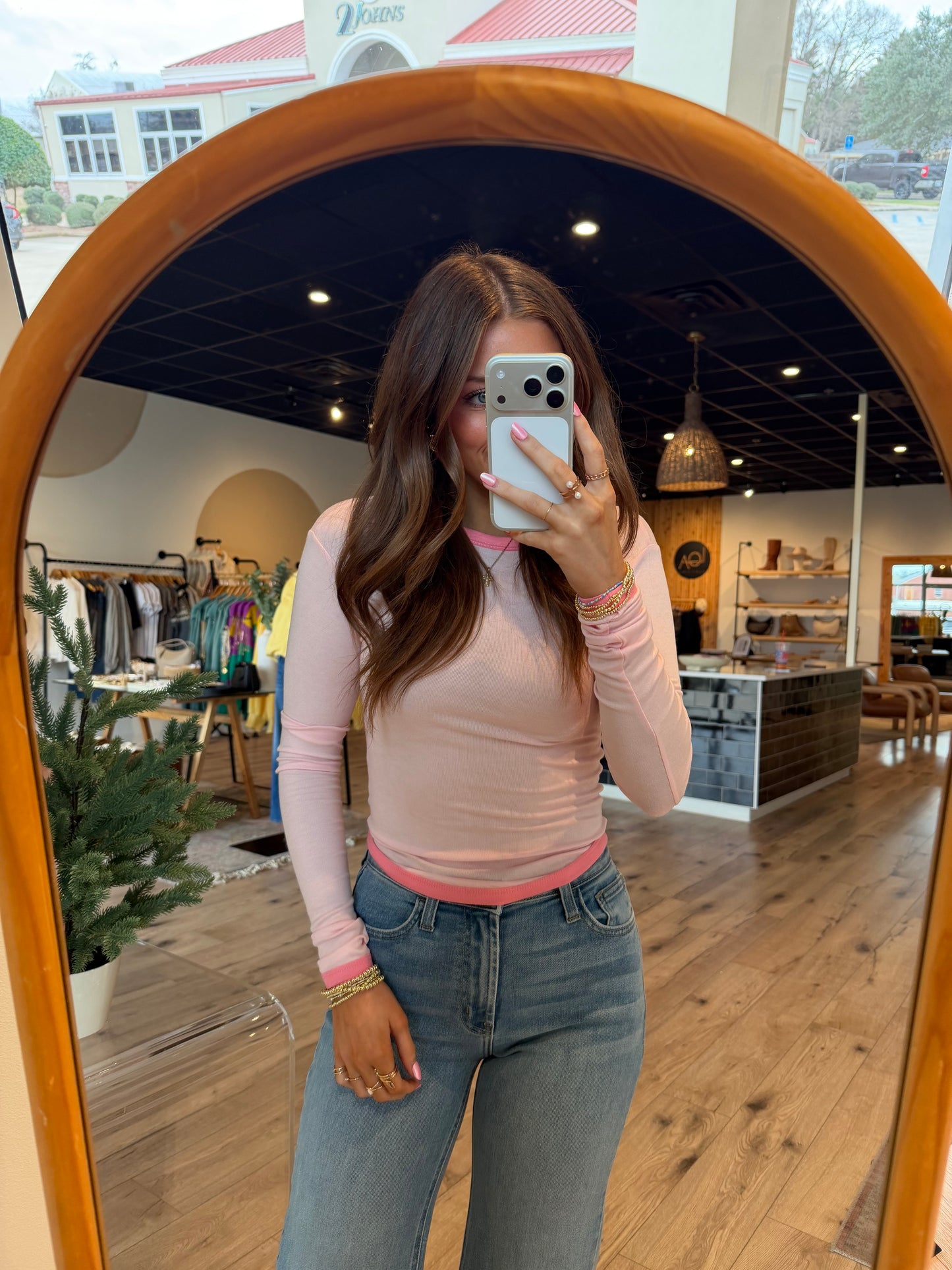 Avery Top - Pink