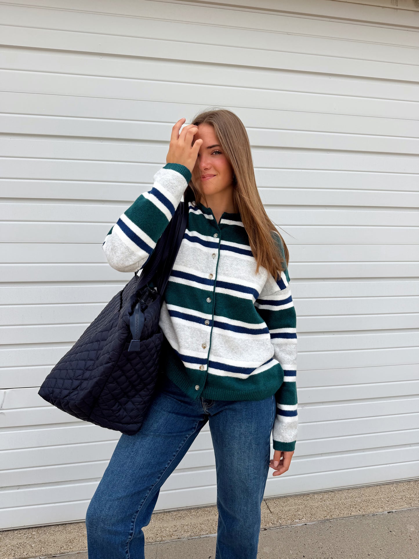 Savannah Striped Cardigan