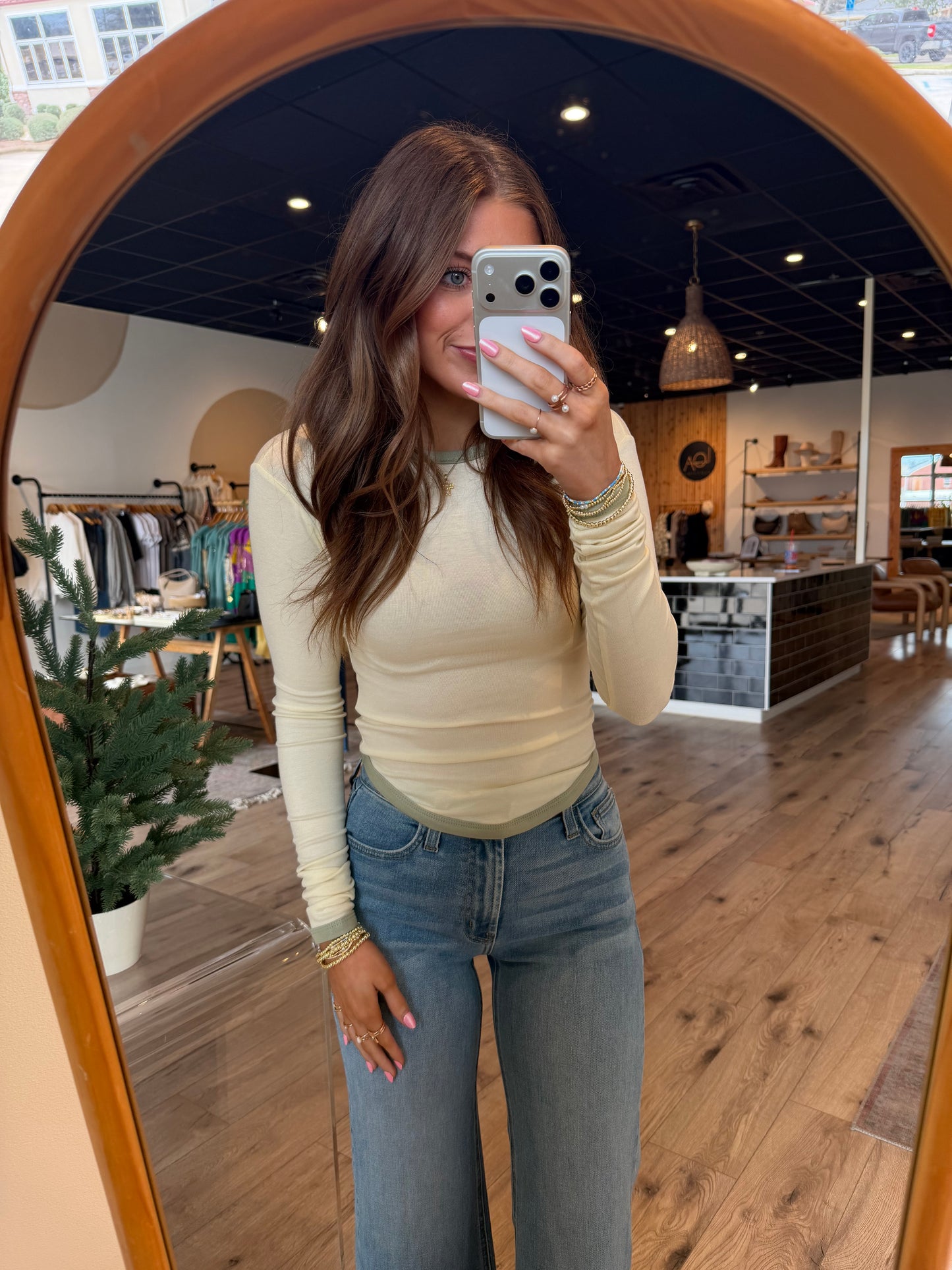 Avery Top - Cream
