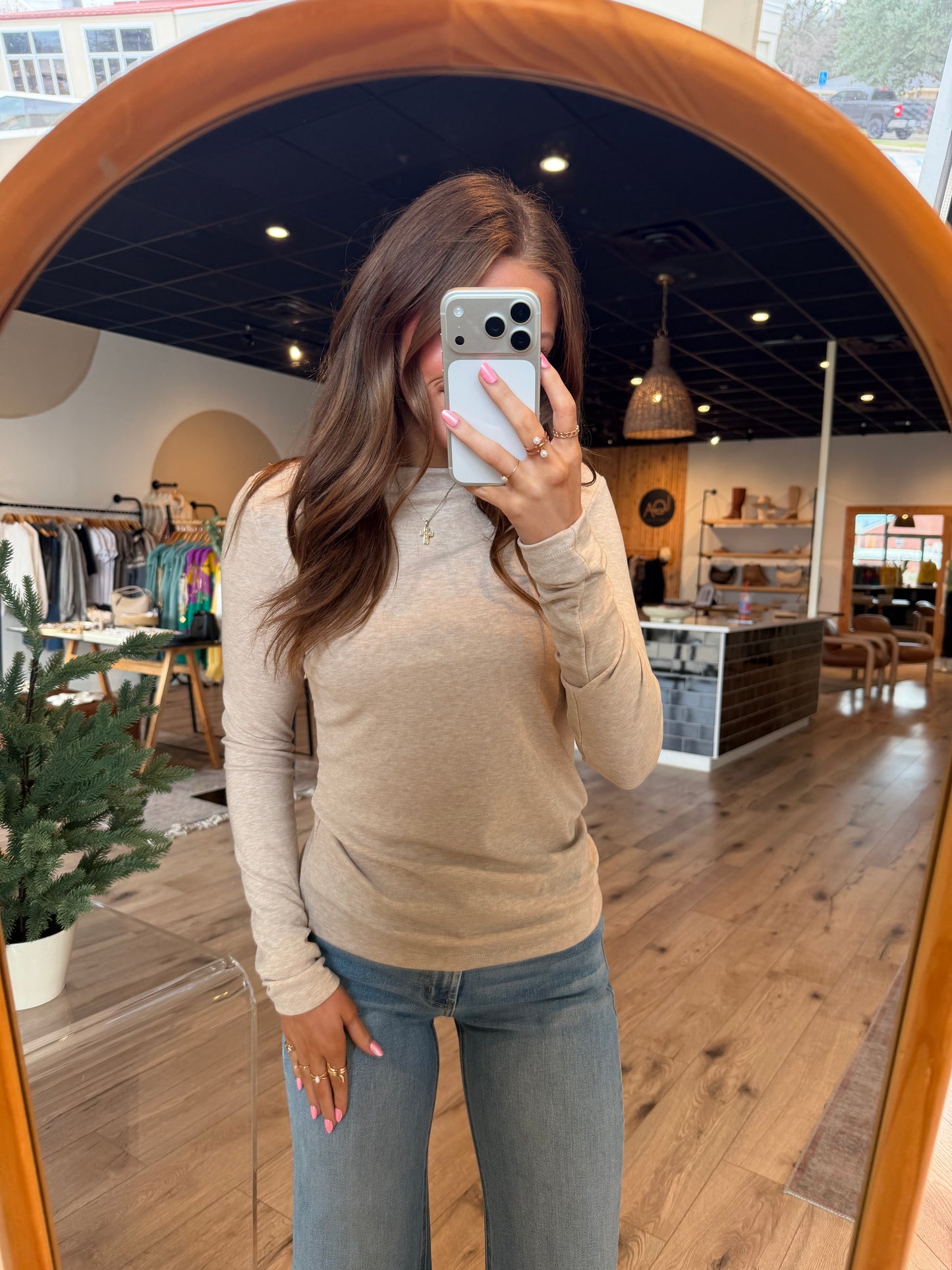 Becca Top - Nude