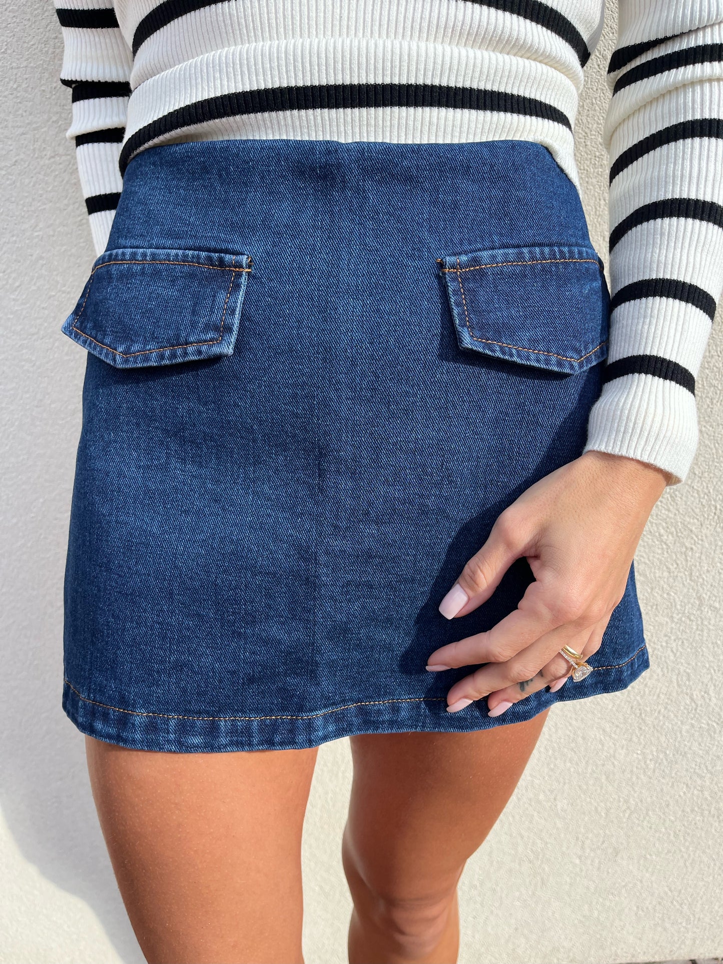 Emma Denim Skirt