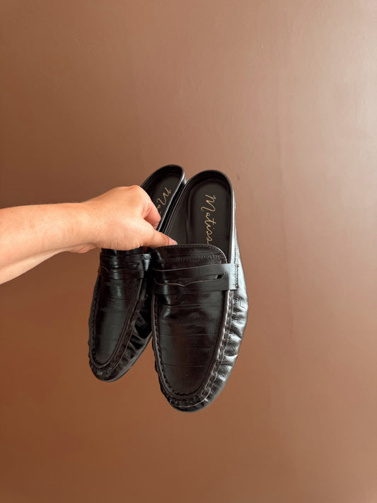 Porta Penny Loafer Mule