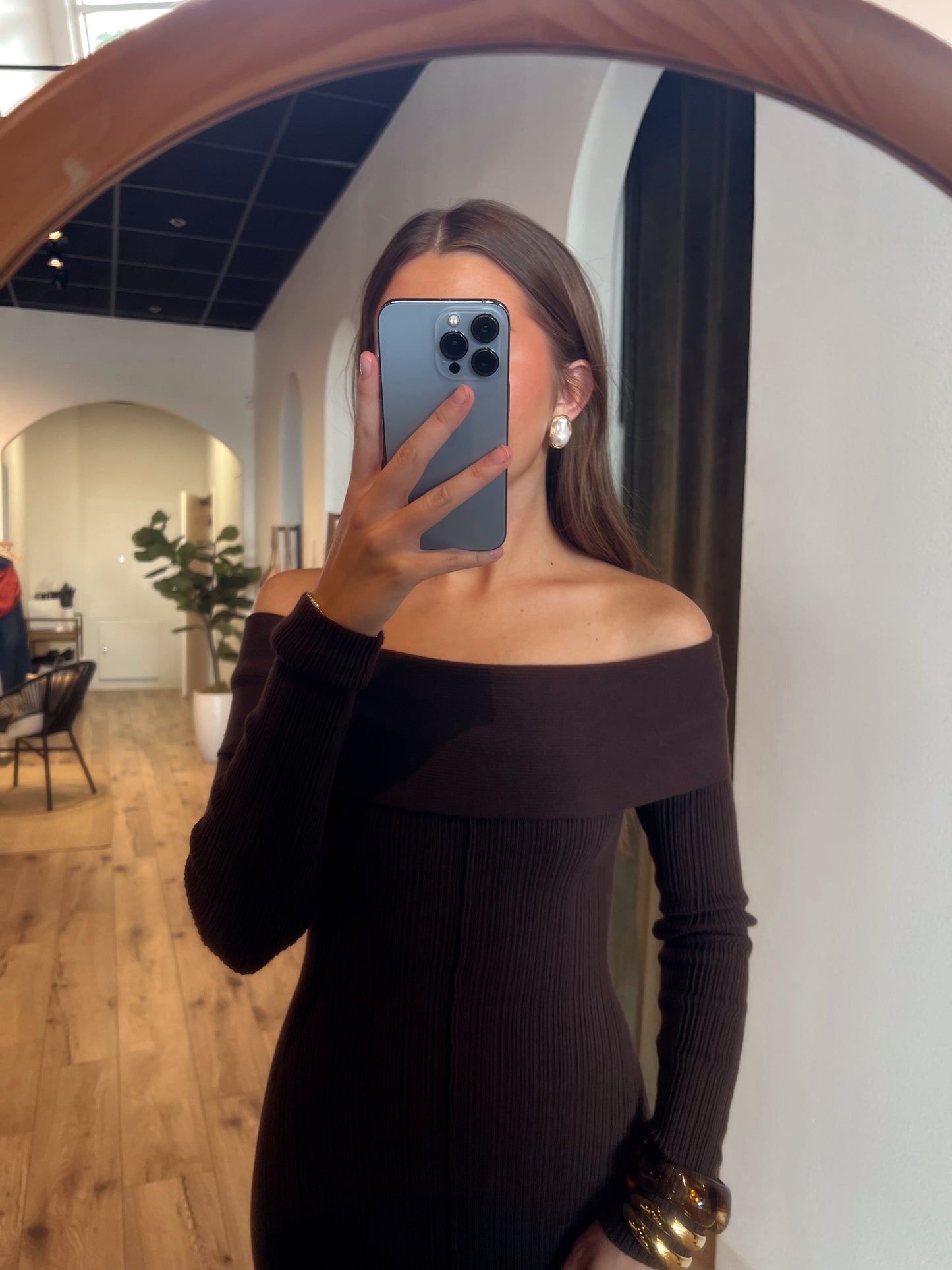 Anya Dress- Chocolate