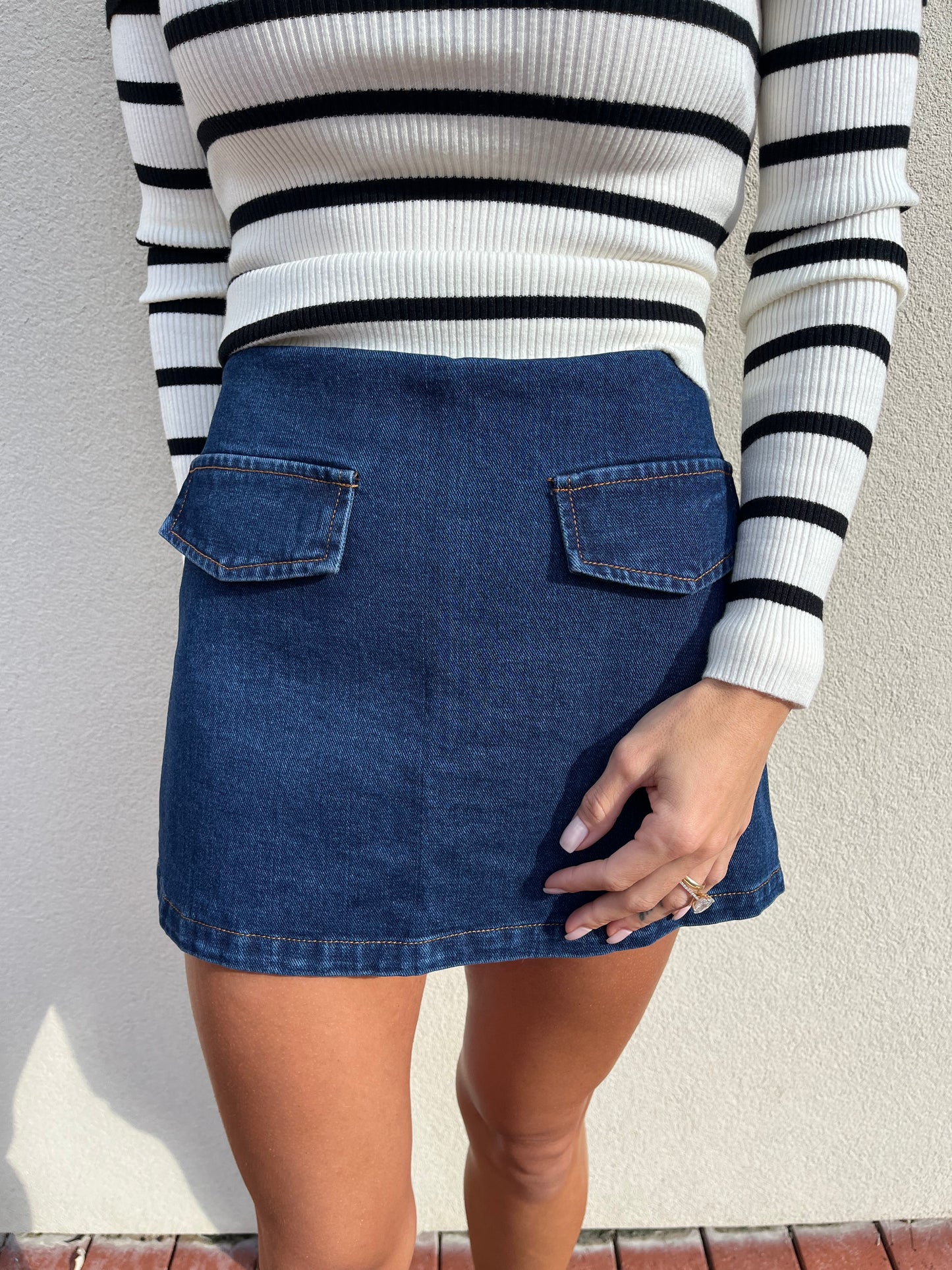 Emma Denim Skirt