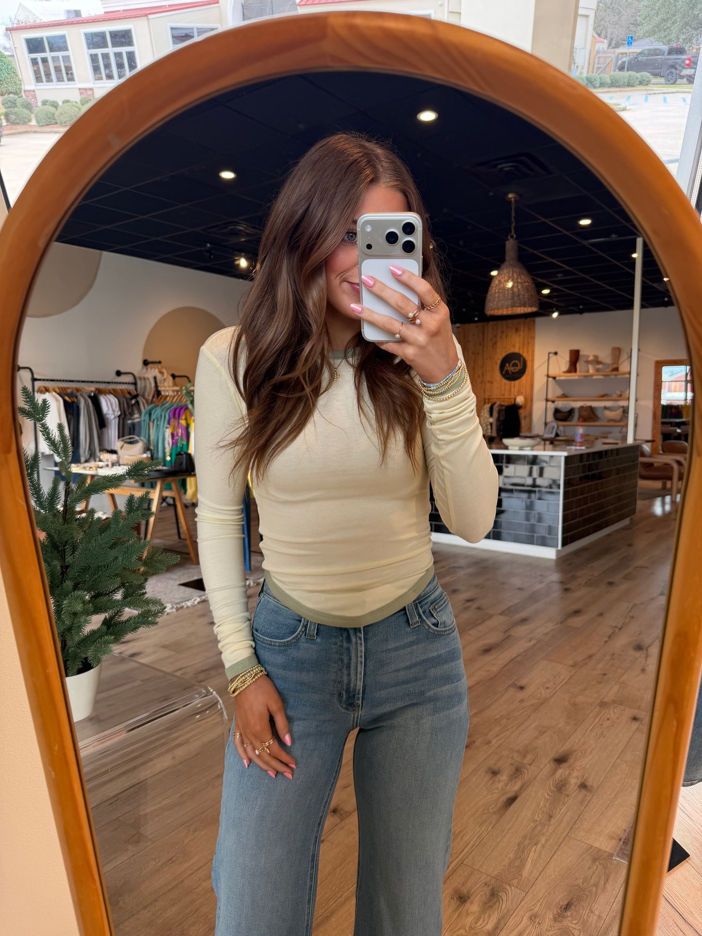 Avery Top - Cream