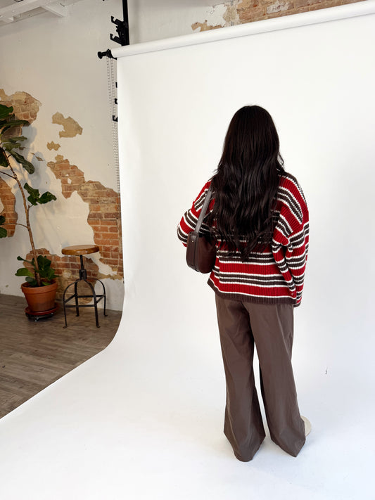 Frankie Striped Cardigan