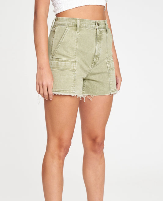 Knockout Cargo Shorts in Matcha