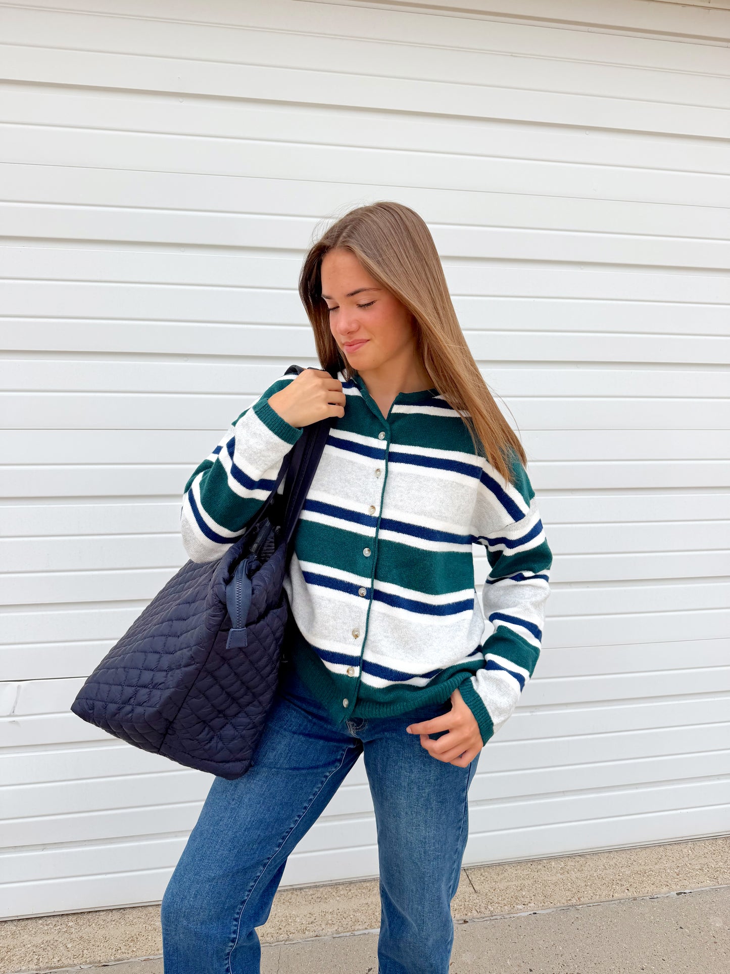 Savannah Striped Cardigan
