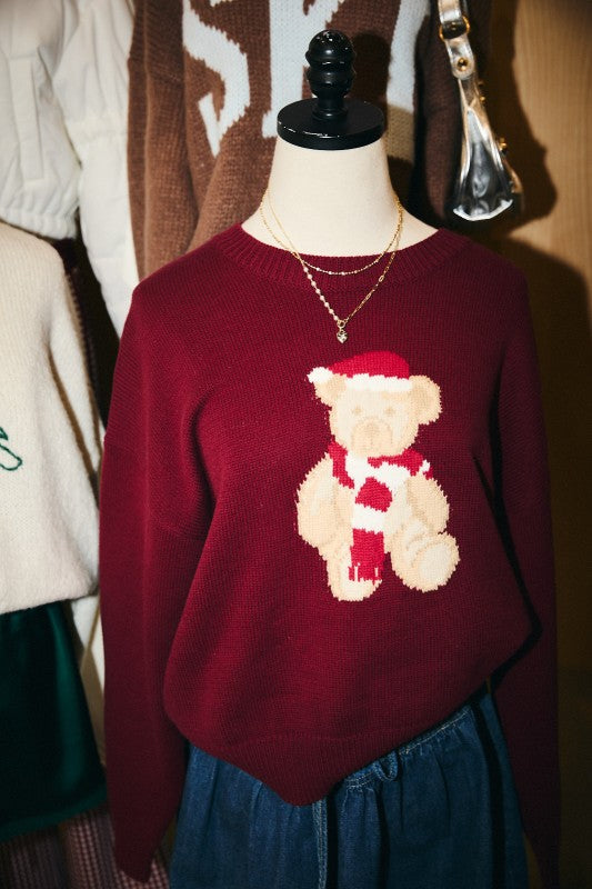 Santa Bear Sweater