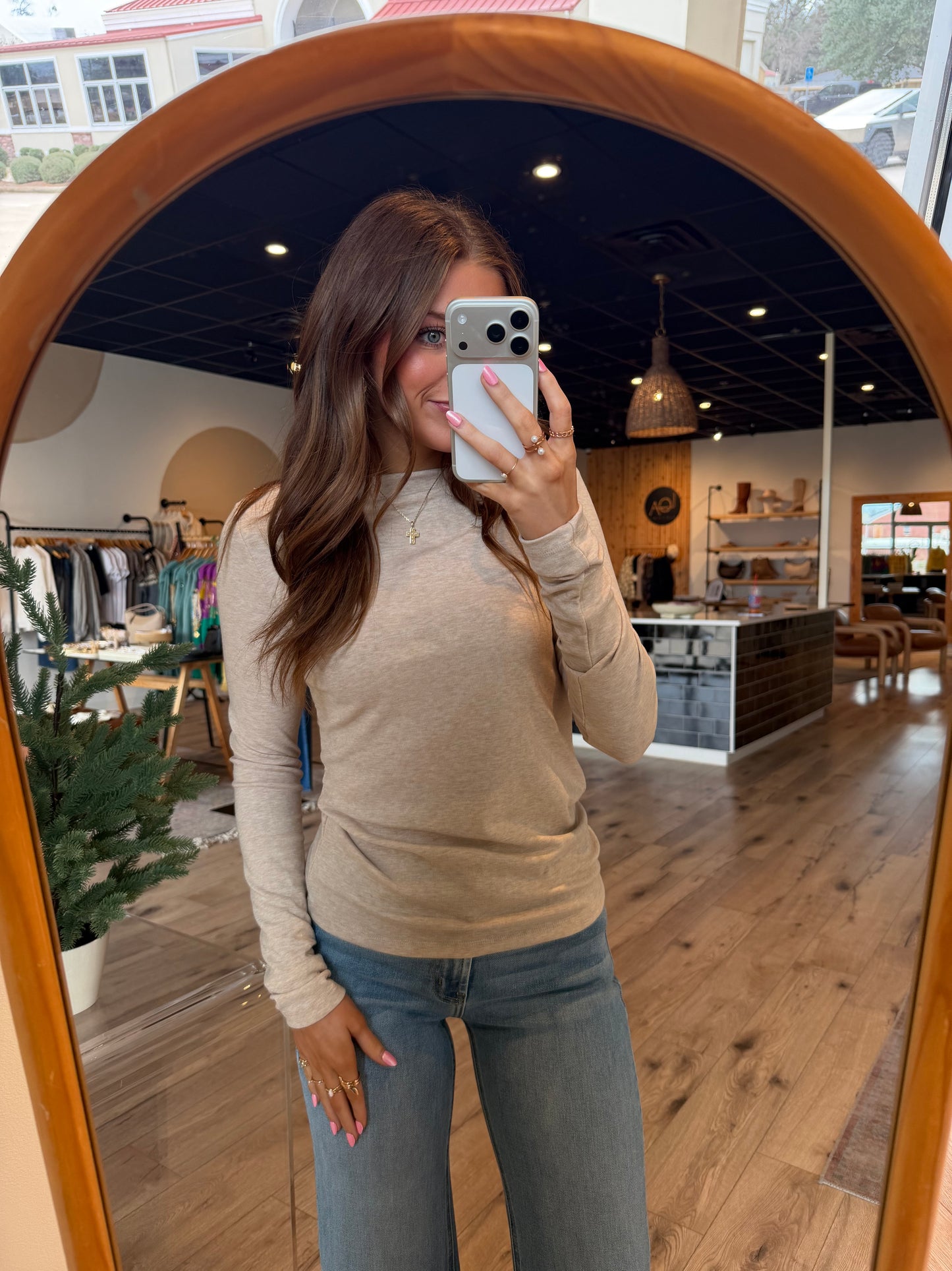 Becca Top - Nude