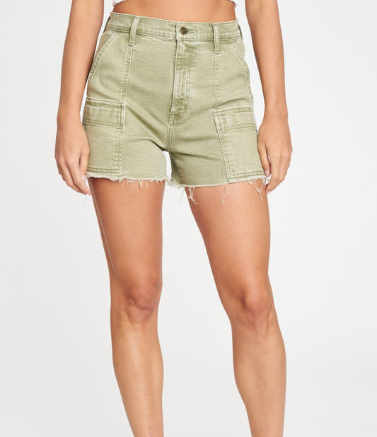 Knockout Cargo Shorts in Matcha