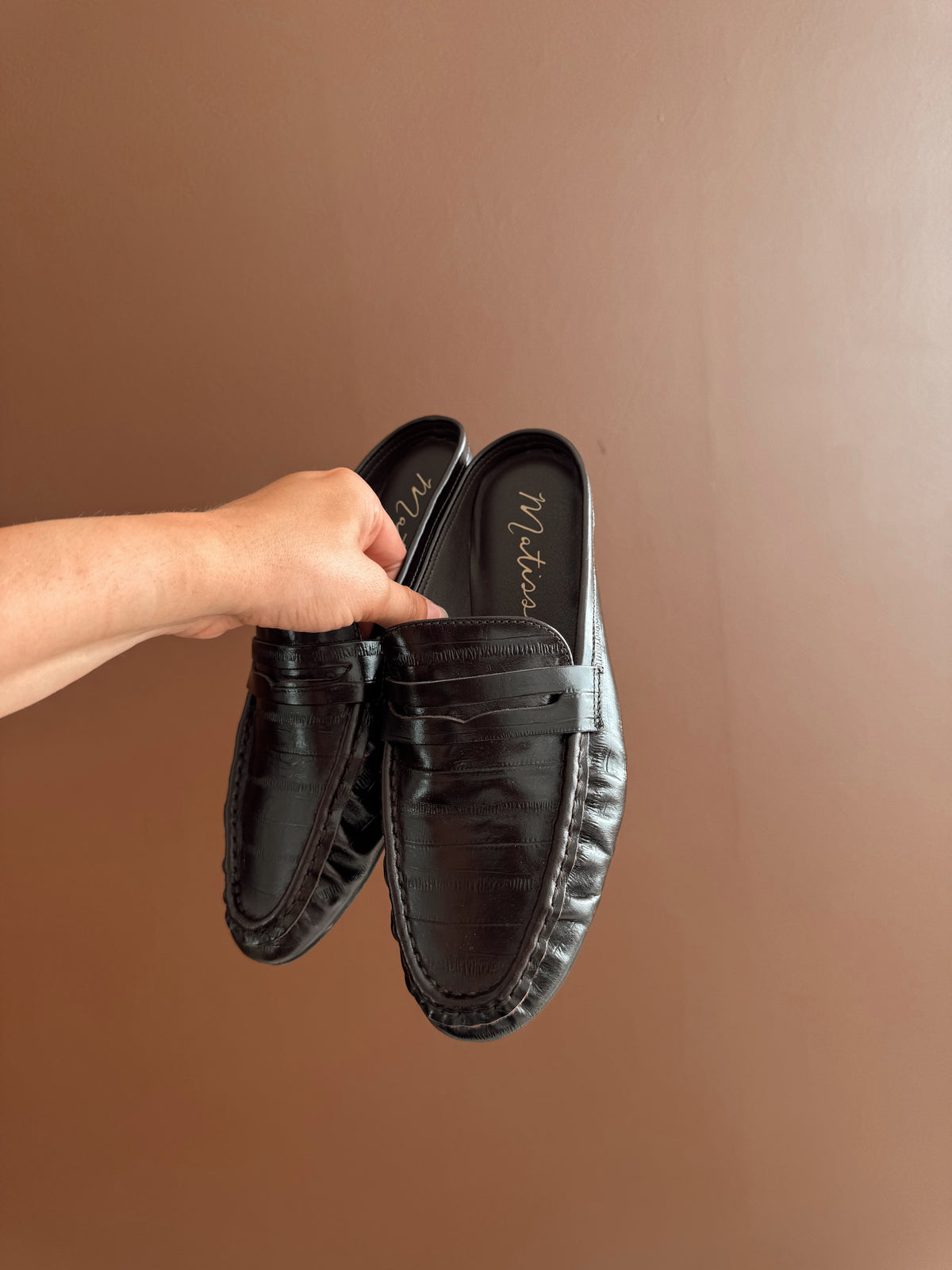 Porta Penny Loafer Mule