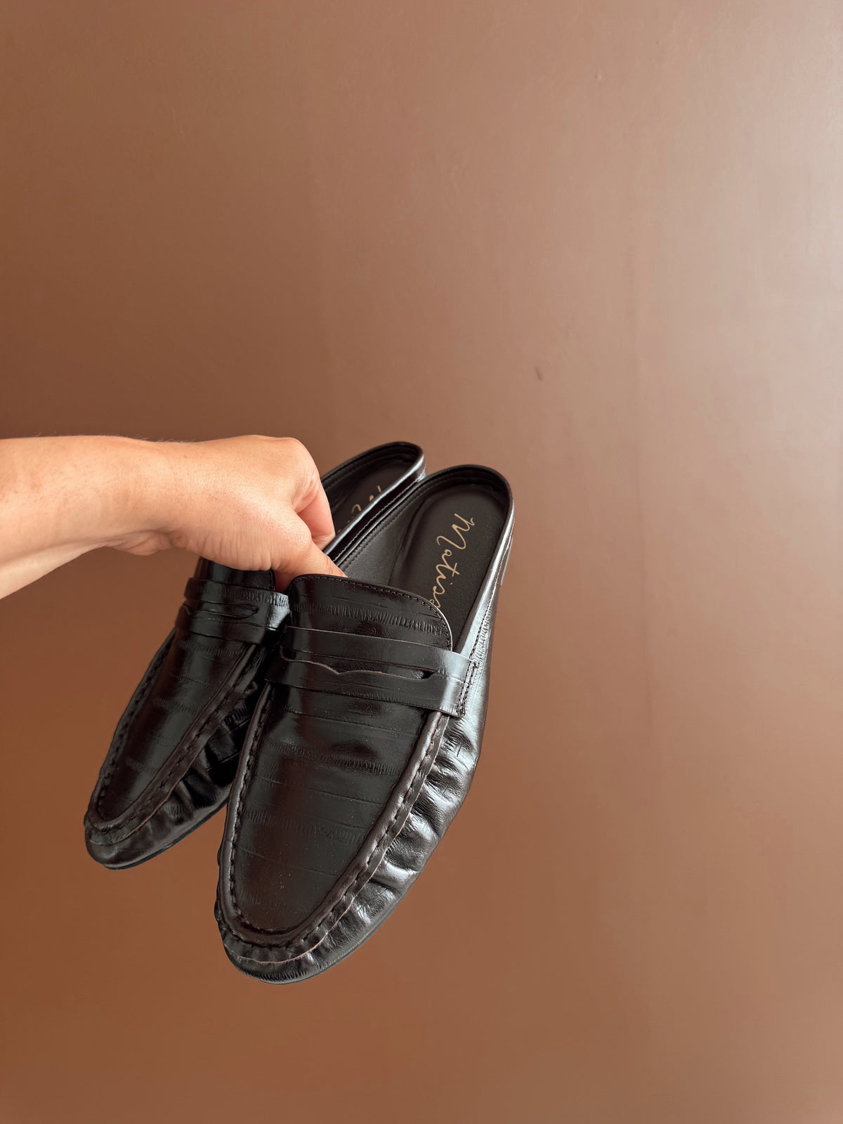 Porta Penny Loafer Mule