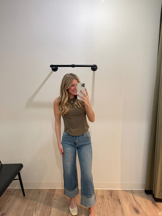 Cuffed Season Denim - Light Wash