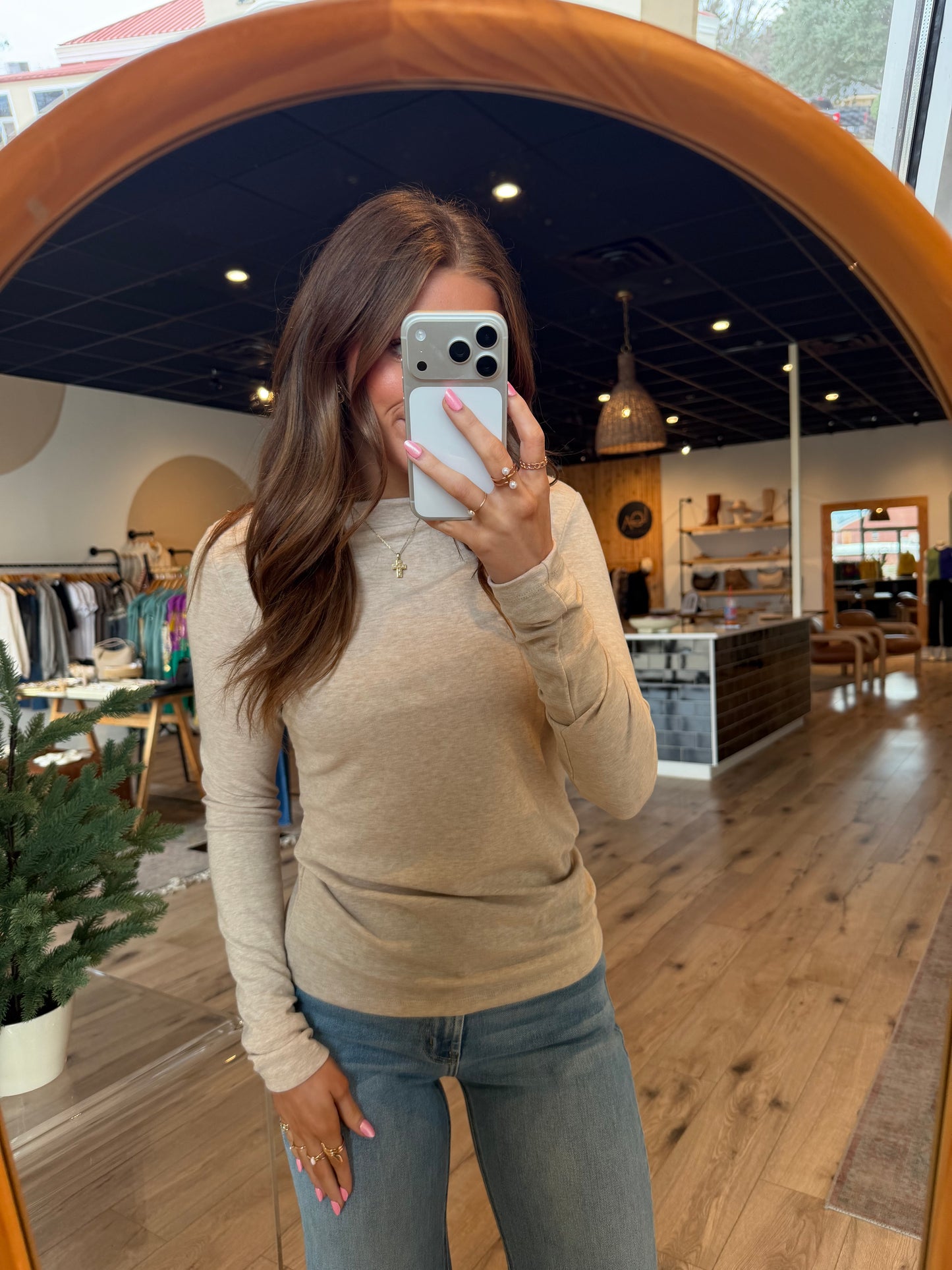 Becca Top - Nude