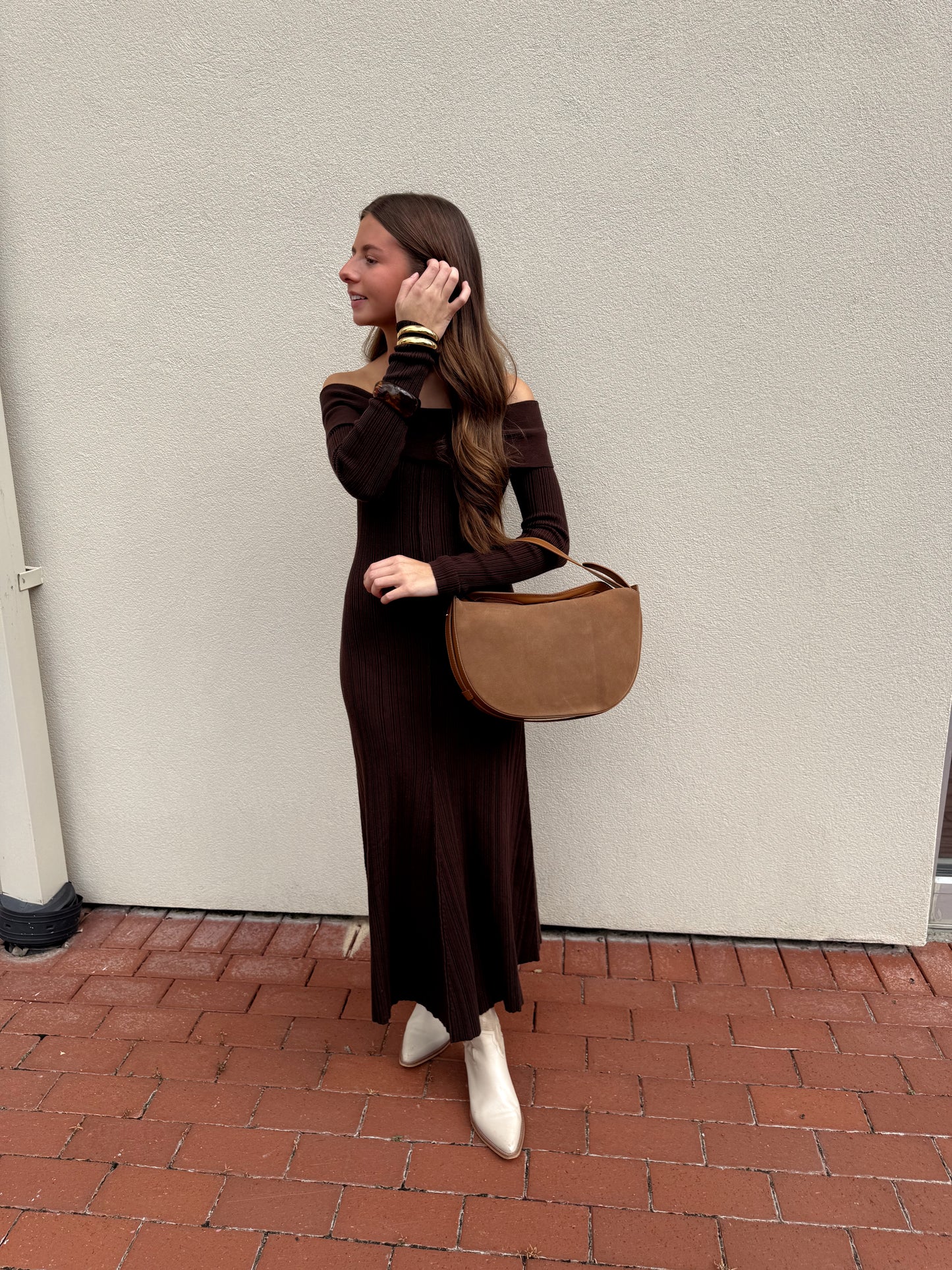 Anya Dress- Chocolate