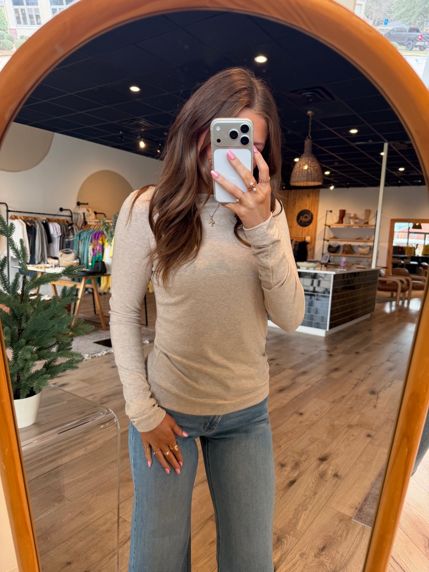 Becca Top - Nude