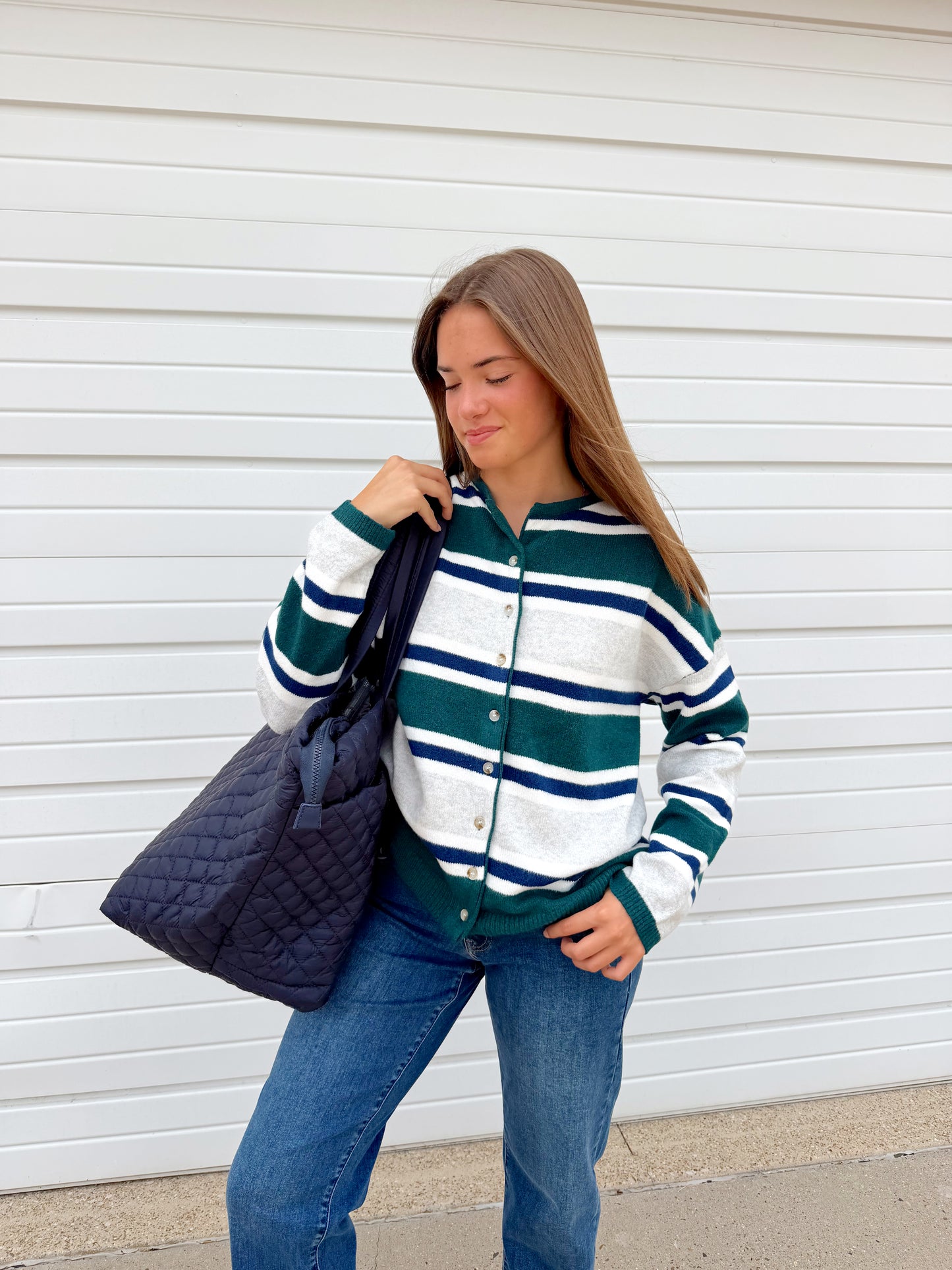 Savannah Striped Cardigan