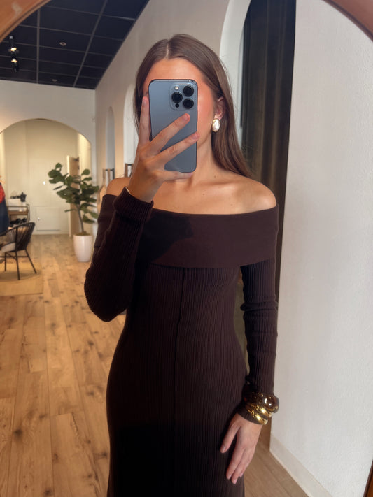 Anya Dress- Chocolate