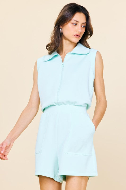 Catching Flights Romper