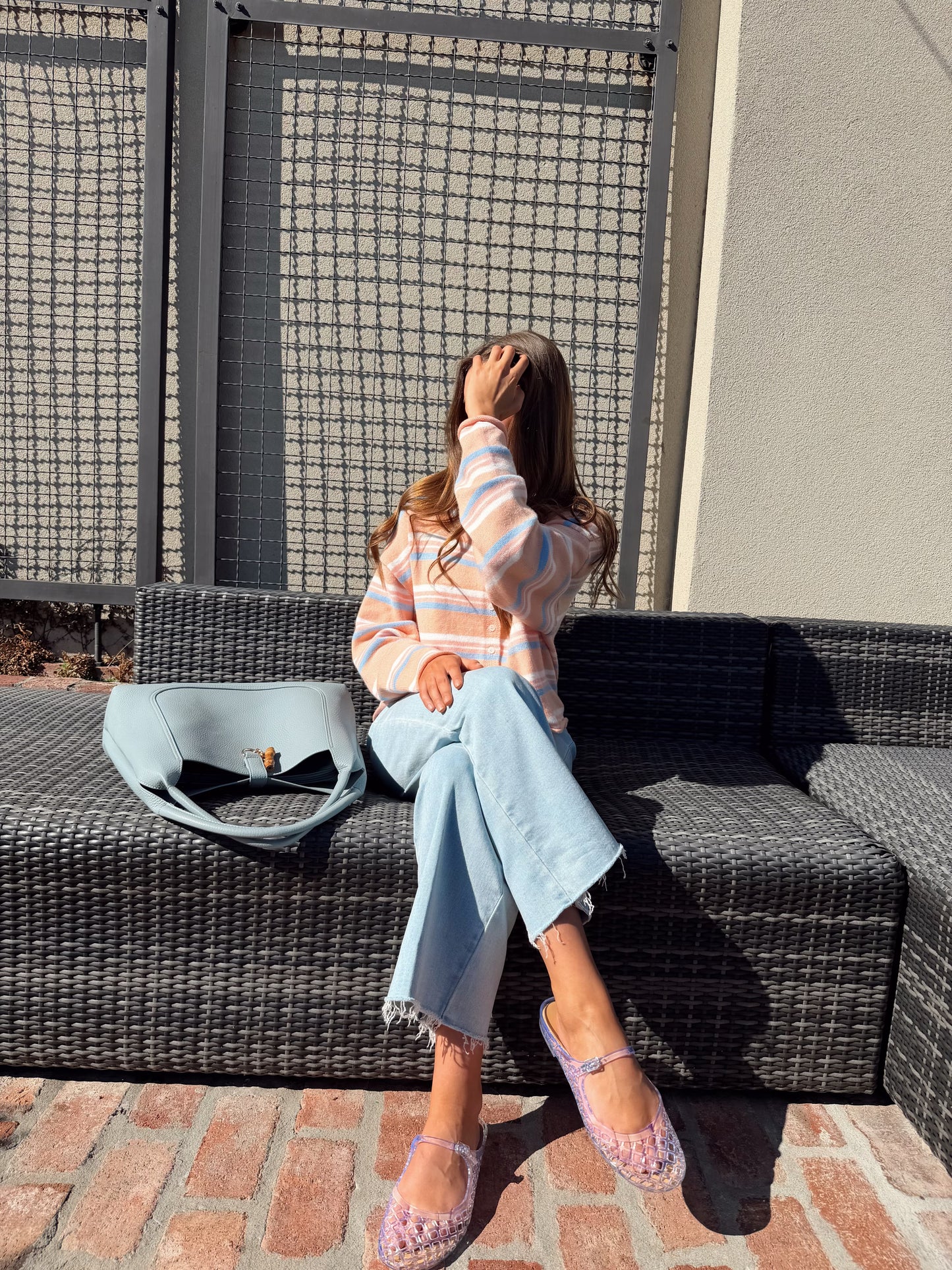The Sunny Stripe Cardigan