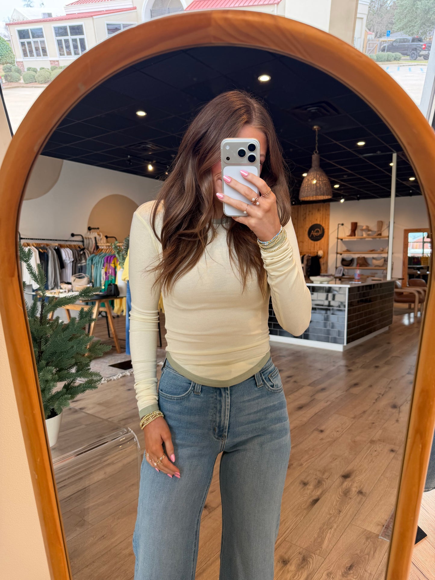 Avery Top - Cream