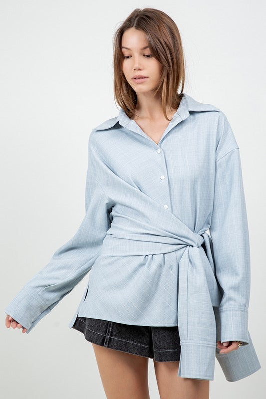 Wrapped Up Blouse