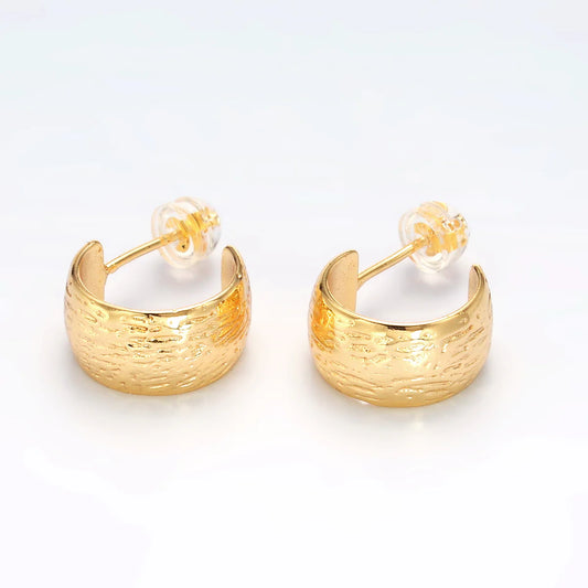 Textured Muse Hoops