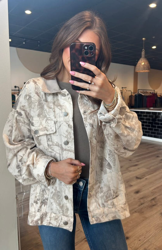 Catherine Camo Jacket